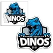 CUSTOMCUT™ Full Color Custom Shape Removable Vinyl | https://www.bestnamebadges.com