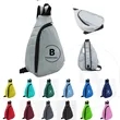 Portable Lightweight Sport Puffy Sling Backpack | https://www.bestnamebadges.com