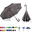 58 Inch Inversion Auto Close Golf Umbrella | https://www.bestnamebadges.com