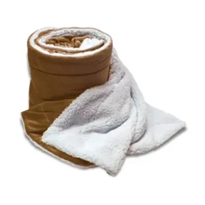 Oversized Micro Mink Sherpa Blanket