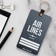 Custom Luggage Tag Keychains | https://www.bestnamebadges.com