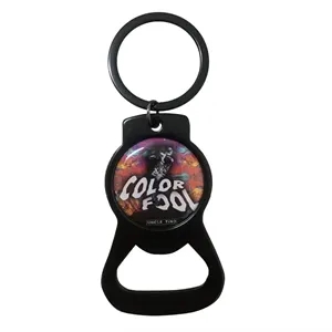 Custom Bottle Opener Metal Keychain - Style D | https://www.bestnamebadges.com