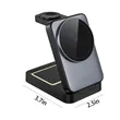 Foldable 3-in-1 Mobile Phone Holder Wireless Charger | https://www.bestnamebadges.com