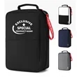 Portable Waterproof Zipper Golf Microfiber Shoe Bag | https://www.bestnamebadges.com