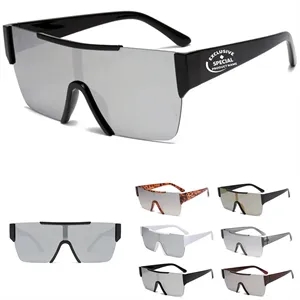 Stylish Square Oversized UV Protection Cycling Sunglasses