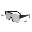 Stylish Square Oversized UV Protection Cycling Sunglasses | https://www.bestnamebadges.com