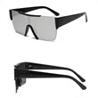Stylish Square Oversized UV Protection Cycling Sunglasses | https://www.bestnamebadges.com