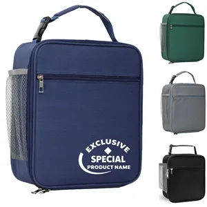 Aluminum Insulated Tote Lunch Bag for Work Picnics