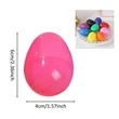 2.4" Plastic Colorful Eggs | https://www.bestnamebadges.com