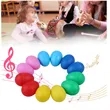 2.4" Plastic Colorful Eggs | https://www.bestnamebadges.com