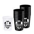 16OZ Reusable Plastic Stadium Cups | https://www.bestnamebadges.com