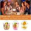 12 OZ Disposable clear Plastic Cups | https://www.bestnamebadges.com