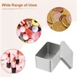 Metal Box Cookie Tins with Lids | https://www.bestnamebadges.com
