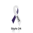 Awareness Lapel Pins, Stock Item | https://www.bestnamebadges.com