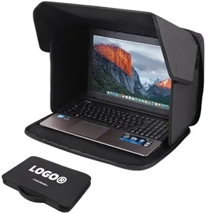 Portable Laptop Sun Shade Privacy Foldable Protective Cover