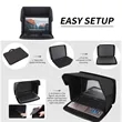 Portable Laptop Sun Shade Privacy Foldable Protective Cover | https://www.bestnamebadges.com