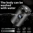 Portable Electric  Shaver Mini Rechargeable Beard Razor | https://www.bestnamebadges.com
