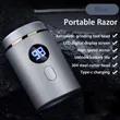 Portable Electric  Shaver Mini Rechargeable Beard Razor | https://www.bestnamebadges.com