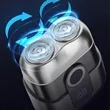 Mini Electric Shaver Blade Portable Rechargeable Beard Razor | https://www.bestnamebadges.com