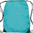 Black Trim Drawstring Bag | https://www.bestnamebadges.com