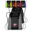 Side Color Drawstring Bag | https://www.bestnamebadges.com