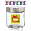 27 oz. Glass Candy Jars | https://www.bestnamebadges.com