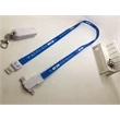 3 in 1 Lanyard USB Cable | https://www.bestnamebadges.com