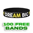 Custom Printed Silicone Wristbands | https://www.bestnamebadges.com