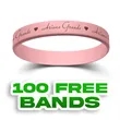 Custom Printed Silicone Wristbands | https://www.bestnamebadges.com