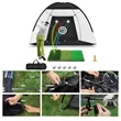 78.7" Indoor Golf Practice Hitting Net for Backyard | https://www.bestnamebadges.com