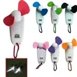 Mini Handheld Pocket LED Fan with Carabiner | https://www.bestnamebadges.com