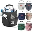 17L Foldable Cleaning Bucket Caddy Organizers with Handle | https://www.bestnamebadges.com