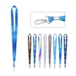 3/4" Full Color Polyester ID Badge Lanyard W/ Oval Clasp | https://www.bestnamebadges.com
