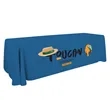 8' Economy Table Throw (Full-color Front Only) | https://www.bestnamebadges.com