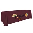 8' Economy Table Throw (Full-color Front Only) | https://www.bestnamebadges.com