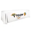 8' Economy Table Throw (Full-color Front Only) | https://www.bestnamebadges.com