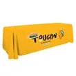 8' Economy Table Throw (Full-color Front Only) | https://www.bestnamebadges.com