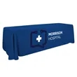 8' Economy Table Throw (Full-color Front Only) | https://www.bestnamebadges.com