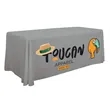 6' Economy Table Throw (Full-Color Front Only) | https://www.bestnamebadges.com