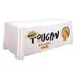 6' Economy Table Throw (Full-Color Front Only) | https://www.bestnamebadges.com