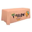 6' Economy Table Throw (Full-Color Front Only) | https://www.bestnamebadges.com