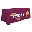 6' Economy Table Throw (Full-Color Front Only) | https://www.bestnamebadges.com