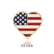 7/8 " Single Stock Flag Pins | https://www.bestnamebadges.com