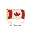 7/8 " Single Stock Flag Pins | https://www.bestnamebadges.com