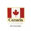 7/8 " Single Stock Flag Pins | https://www.bestnamebadges.com