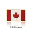 7/8 " Single Stock Flag Pins | https://www.bestnamebadges.com