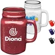 16 oz. Glossy Speckled Ceramic Mason Jar Coffee Mugs | https://www.bestnamebadges.com