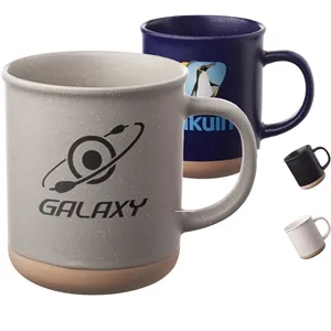 13.5 Oz. Ceramic Coffee Mugs w/ Custom logo | https://www.bestnamebadges.com