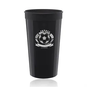 32 oz. Plastic Stadium Cup | https://www.bestnamebadges.com