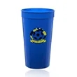 32 oz. Plastic Stadium Cup | https://www.bestnamebadges.com